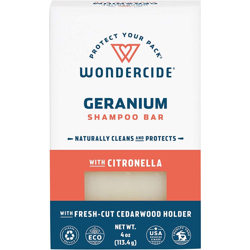 Wondercide Geranium Shampoo Bar-4 oz