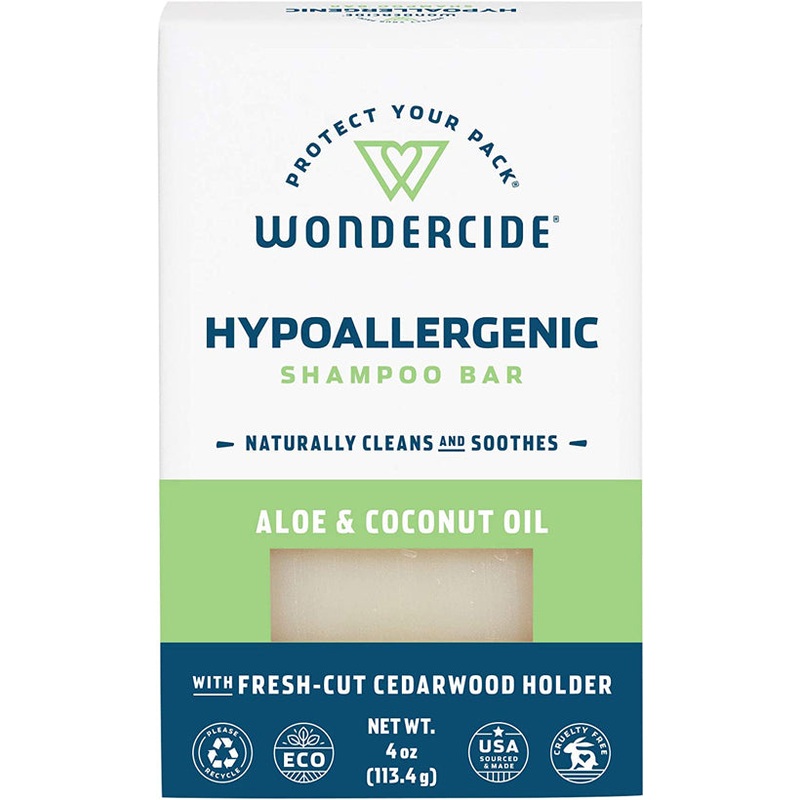 Wondercide Hypoallergenic Shampoo Bar-4 oz