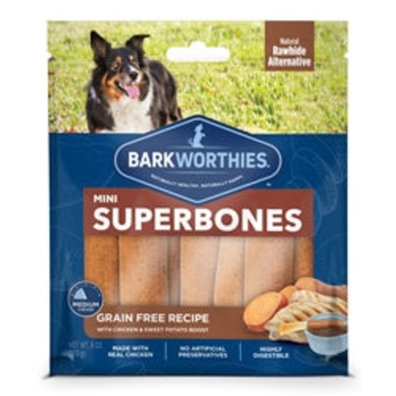 Barkworthies Mini Superbone Grain Free Chicken Sweet Potato