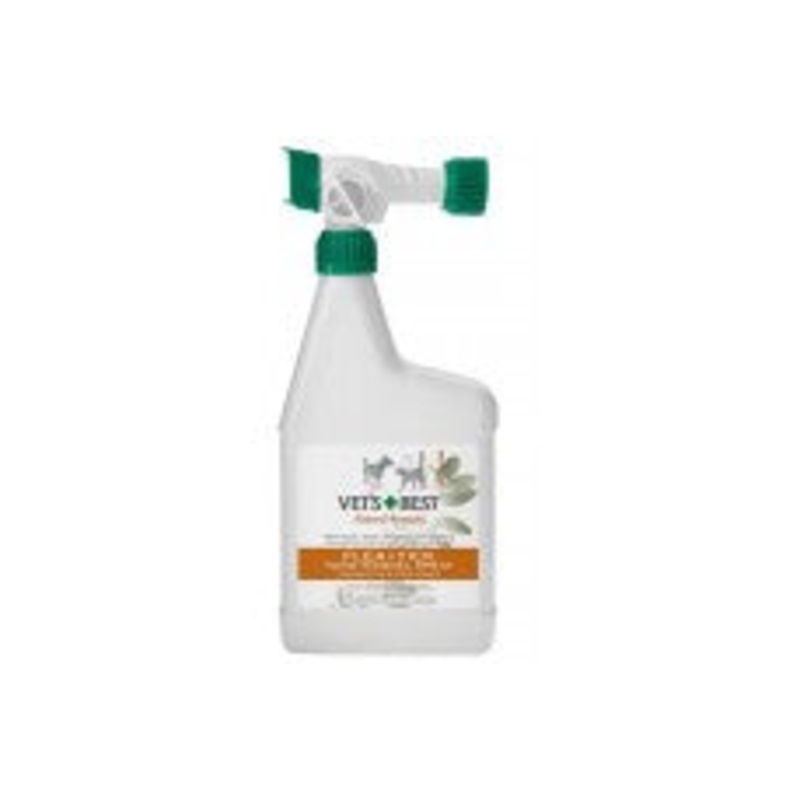 Vets Best Natural Flea and Tick Yard and Kennel Spray 32 fl. oz