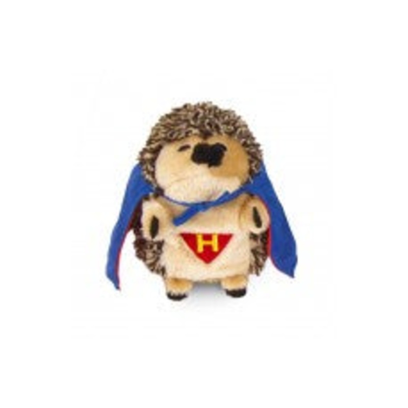 ZOOBILEE Super Hero Heggies Plush Dog Toy Multi-Color One Size