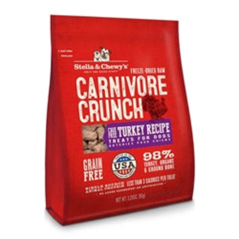 Stella and Chewys Carnivore Crunch -Turkey (3.25 Oz.)