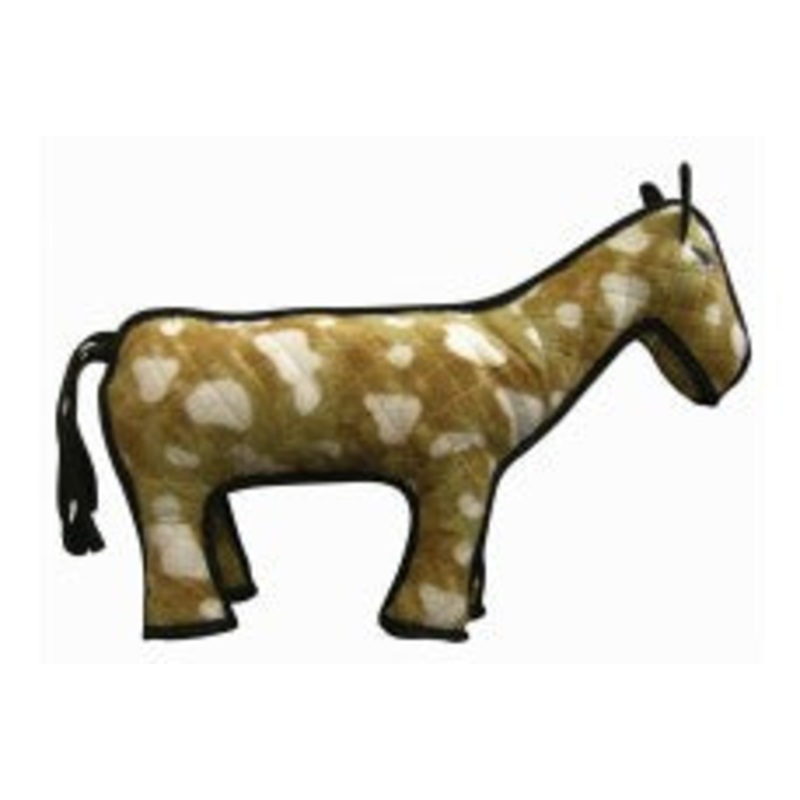 Tuffy Barn Yard Series Dog Toy Horse Tan