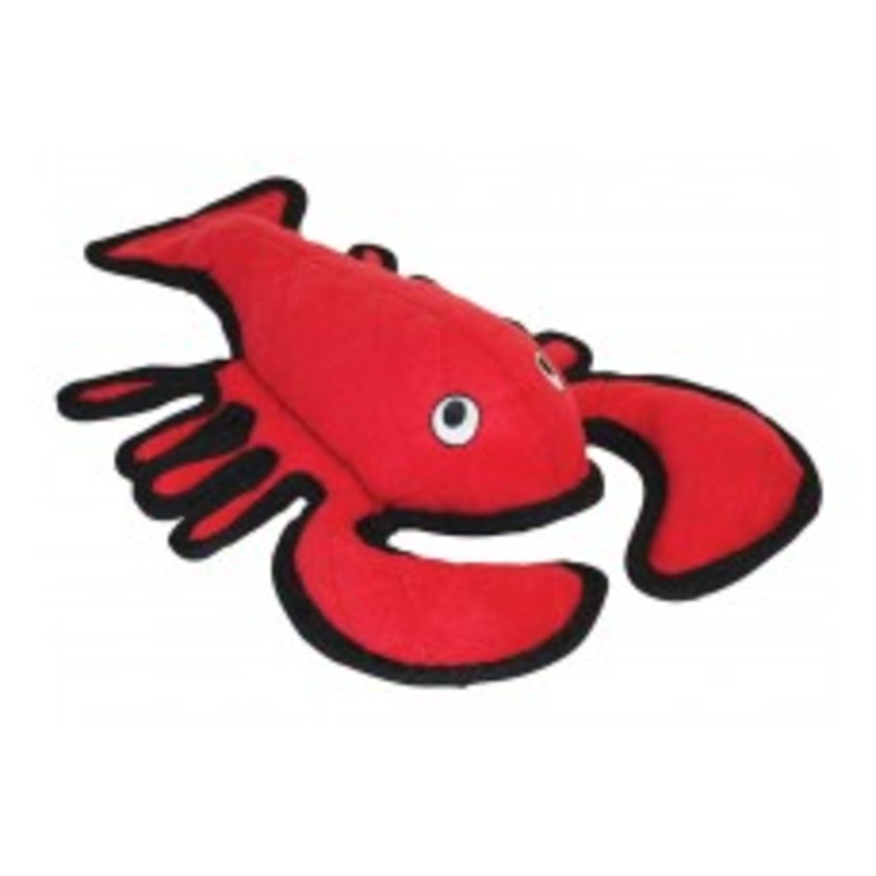 Tuffy Ocean Creature Dog Toy Lobster 15 in
