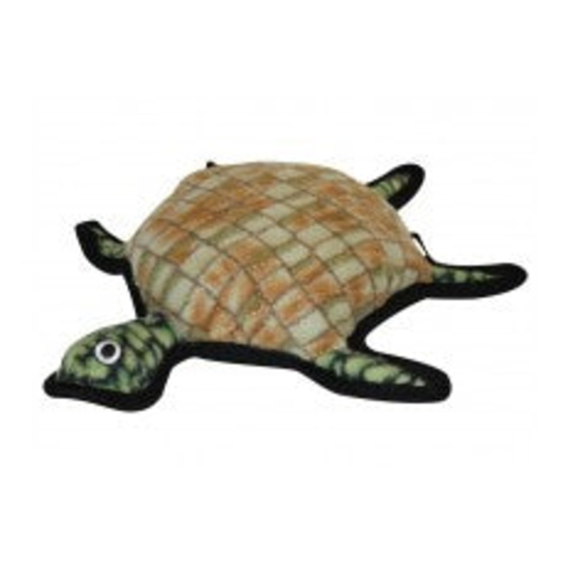 Tuffy Ocean Creature Dog Toy Turtle 13 in