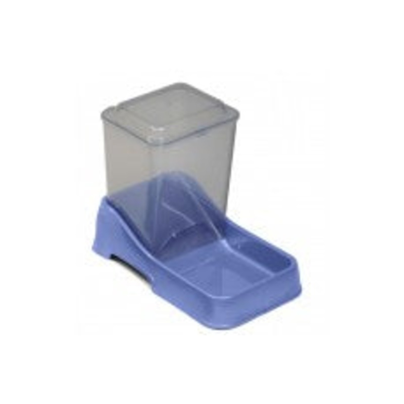 Van Ness Plastics Auto Feeder Blue; Clear Medium