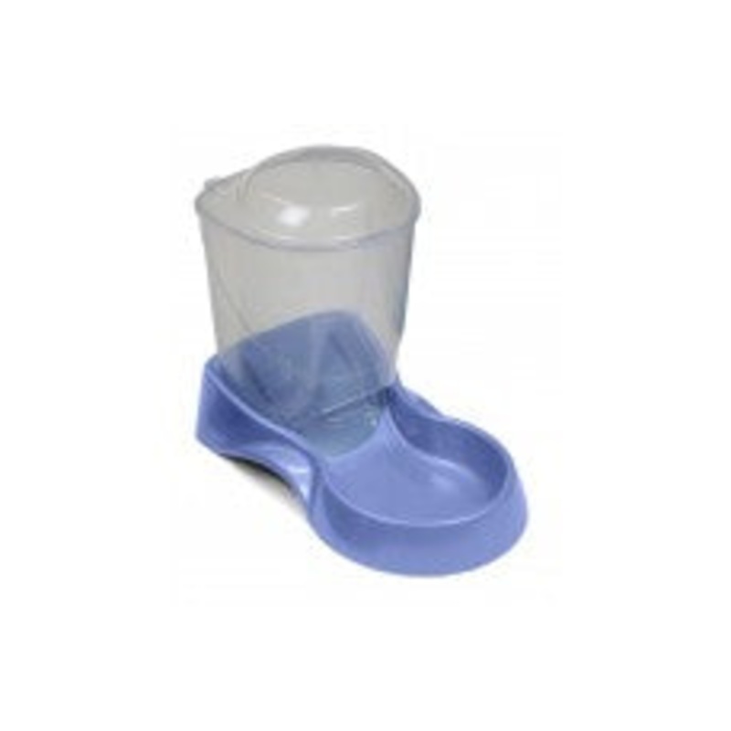 Van Ness Plastics Auto Feeder Blue; Clear Small