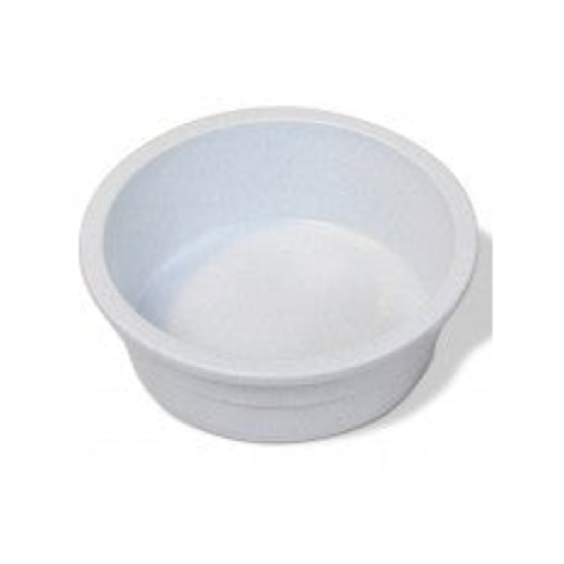 Van Ness Plastics Crock Heavyweight Dish for Dogs Crook Grey 52 oz Large