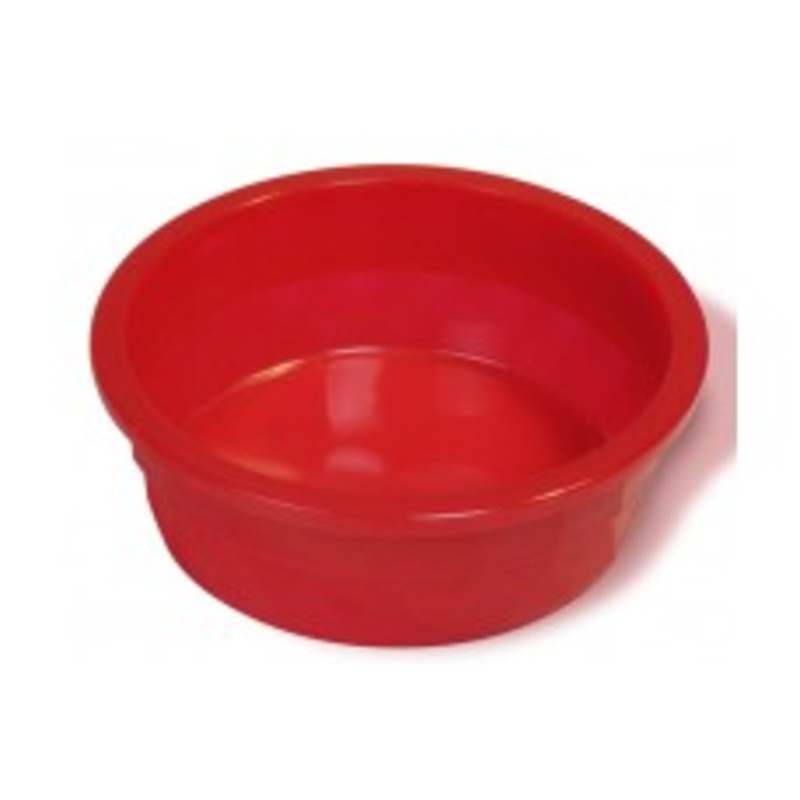Van Ness Plastics Crock Heavyweight Dish for Dogs Translucent Crock Green 52 oz Large