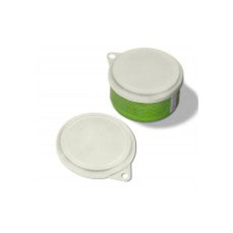 Van Ness Plastics Pet Food Can Cover White