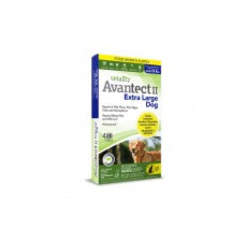 Vetality Avantect II Flea and Tick For Dogs 0.648 fl. oz 4 Count