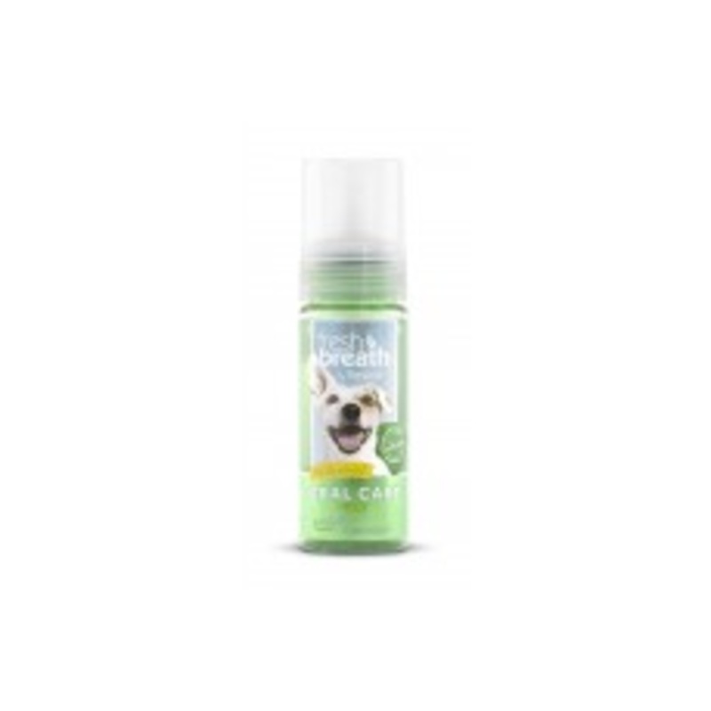 TropiClean Fresh Breath Mint Foam for Dogs 4.5 oz