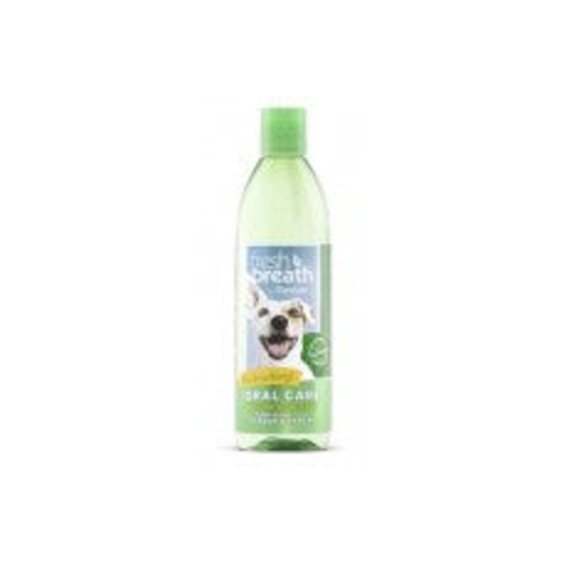 TropiClean Fresh Breath Oral Care Water Additive for Dogs 16 fl. oz