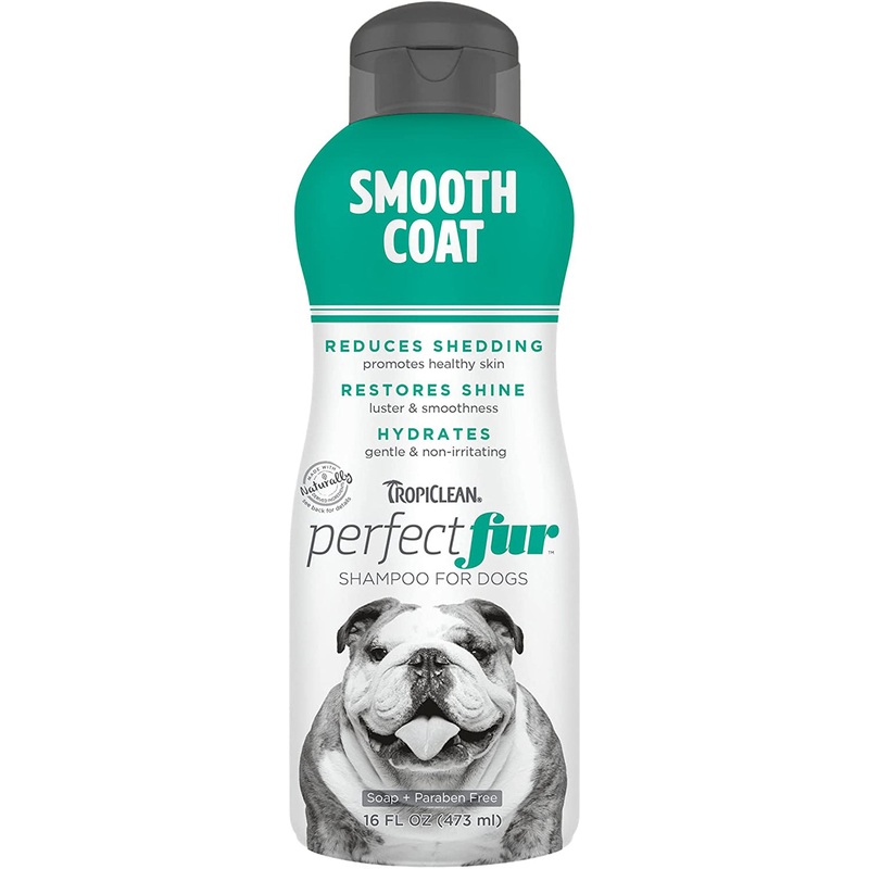 TropiClean PerfectFur Smooth Coat Shampoo for Dogs 16oz