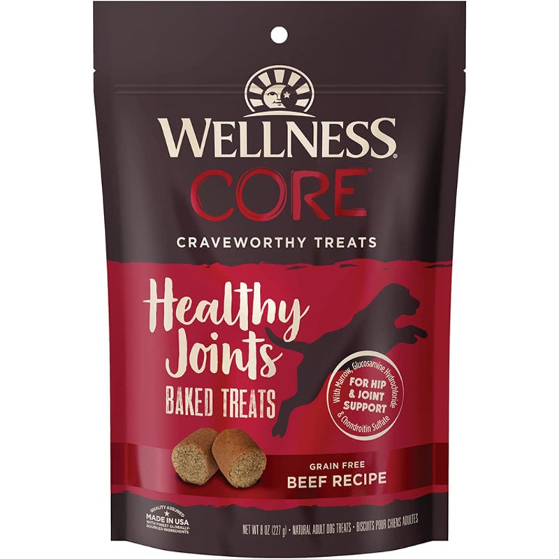 Wellness Hlthy Joints Dog 8oz Beef Baked
