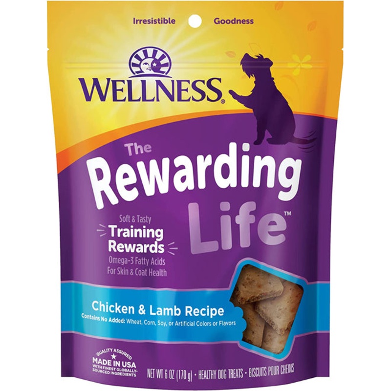Wellness Rewarding Life Dog 6oz Chicken Lamb Soft