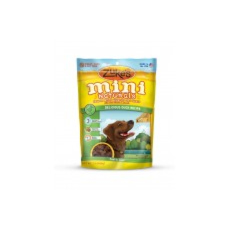 Zukes Dog Mini Naturals Delicious Duck 1Lb