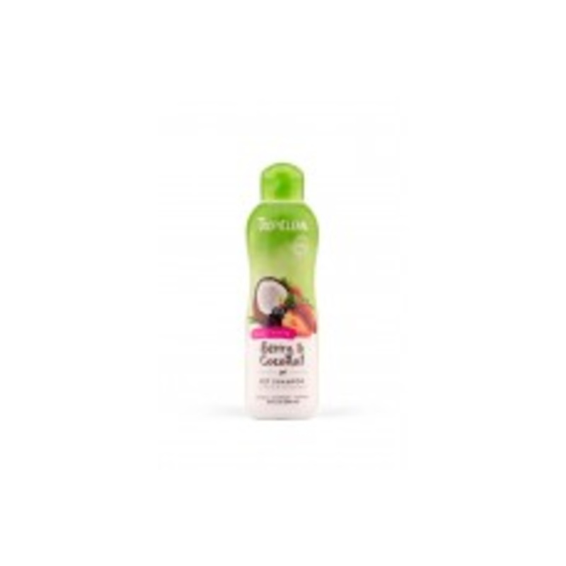 TropiClean Berry and Coconut Deep Cleansing Shampoo for Pets 20 fl. oz