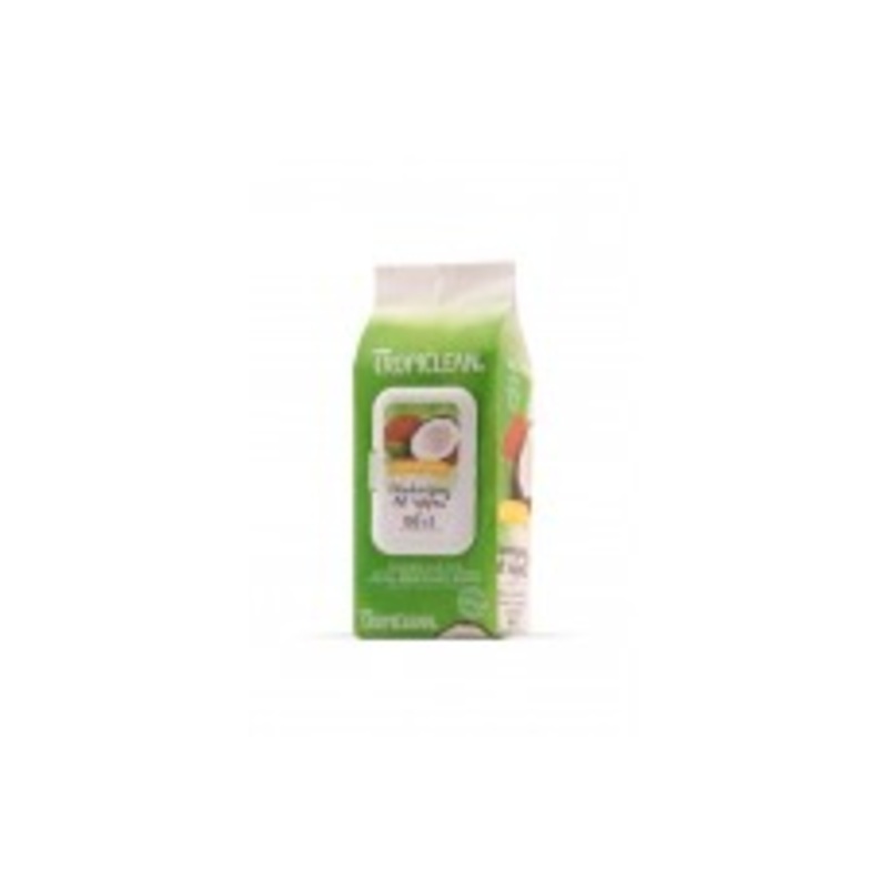 TropiClean Hypo-Allergenic Cleaning Wipes for Dogs 100 Count