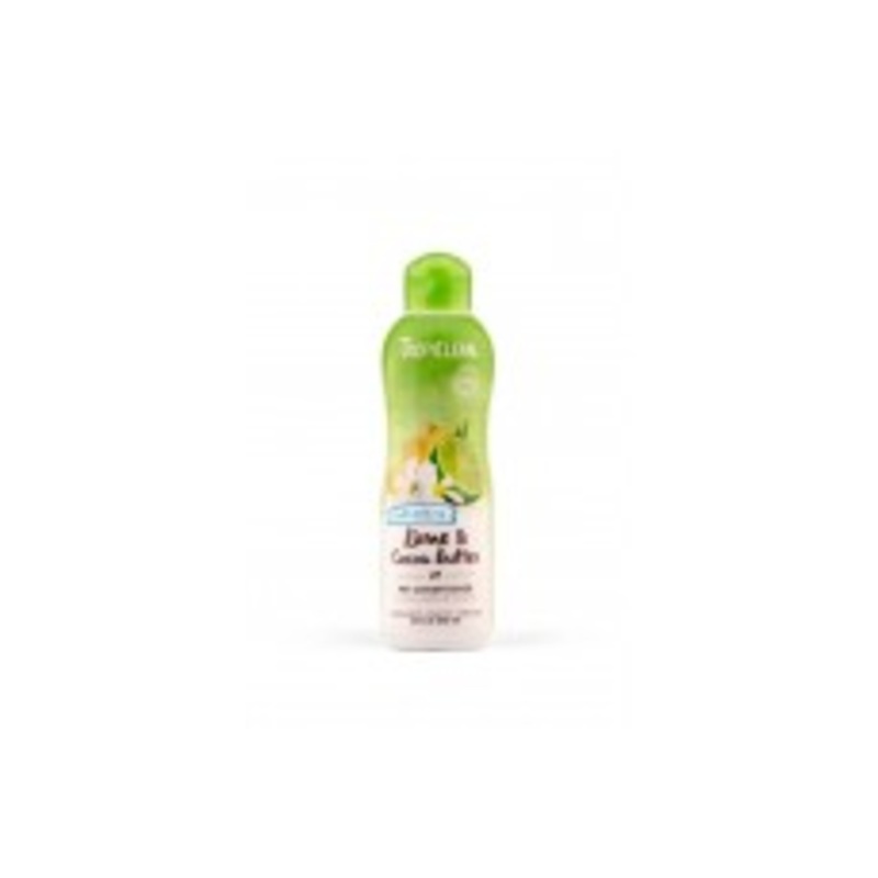TropiClean Lime and Cocoa Butter Shed Control Conditioner for Pets 20 fl. oz