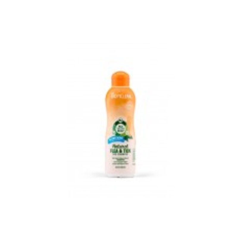 TropiClean Natural Flea and Tick Soothing Shampoo for Dogs 20 fl. oz