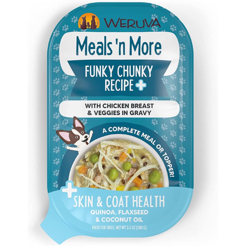 Weruva Dog Meals N More Funky Chunky Cup 3.5Oz