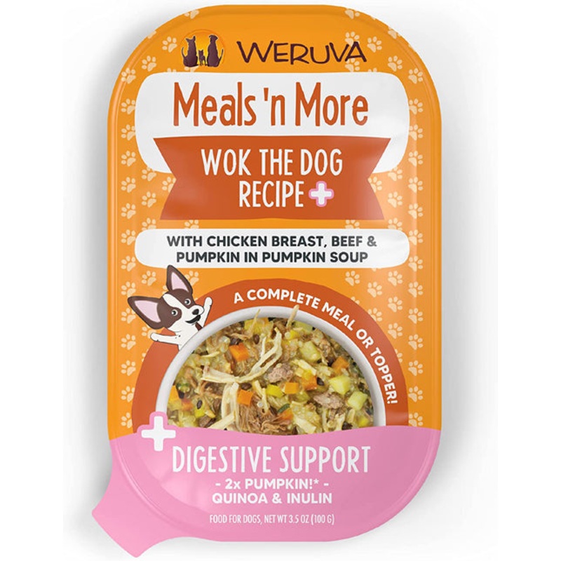 Weruva Dog Meals N More Wok The Dog Cup 3.5Oz