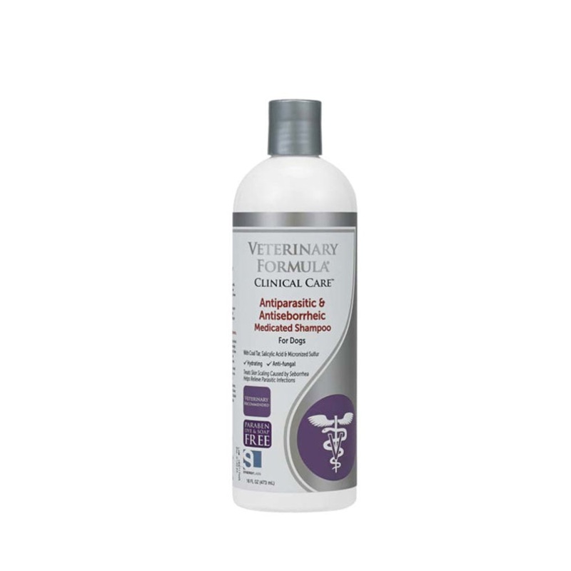 Synergy Labs Veterinary Formula Clinical Care Medicated Shampoo 16 fl. oz