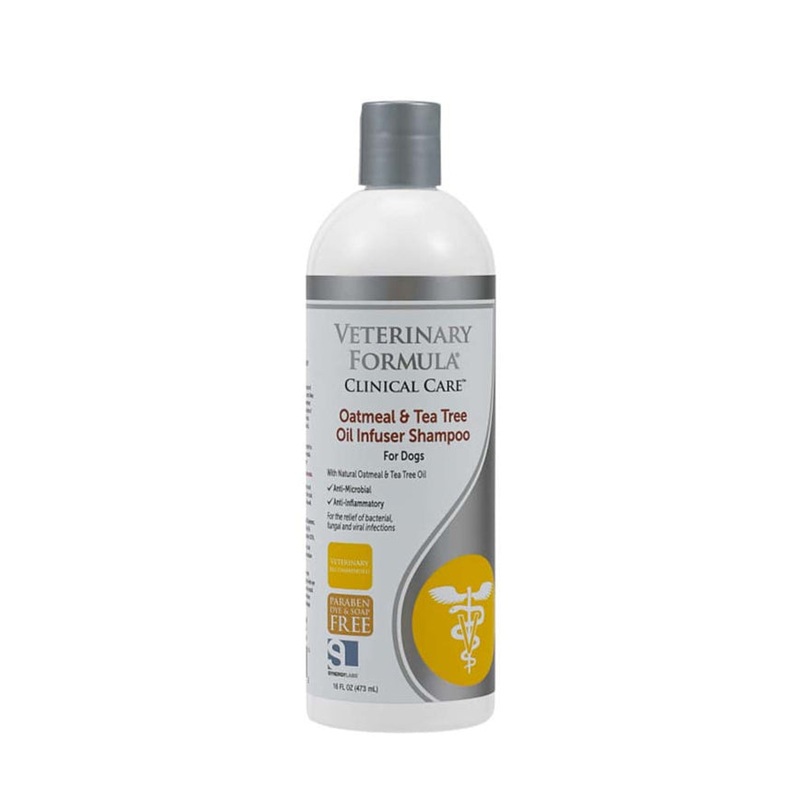Synergy Labs Veterinary Formula Clinical Care Oatmeal and Tea Tree Oil Shampoo 16 fl. oz