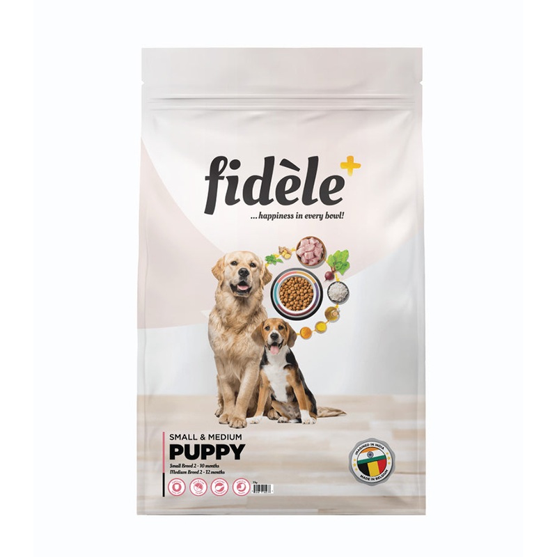 Fidele+ Small & Medium Breed Puppies Dry Dog Food