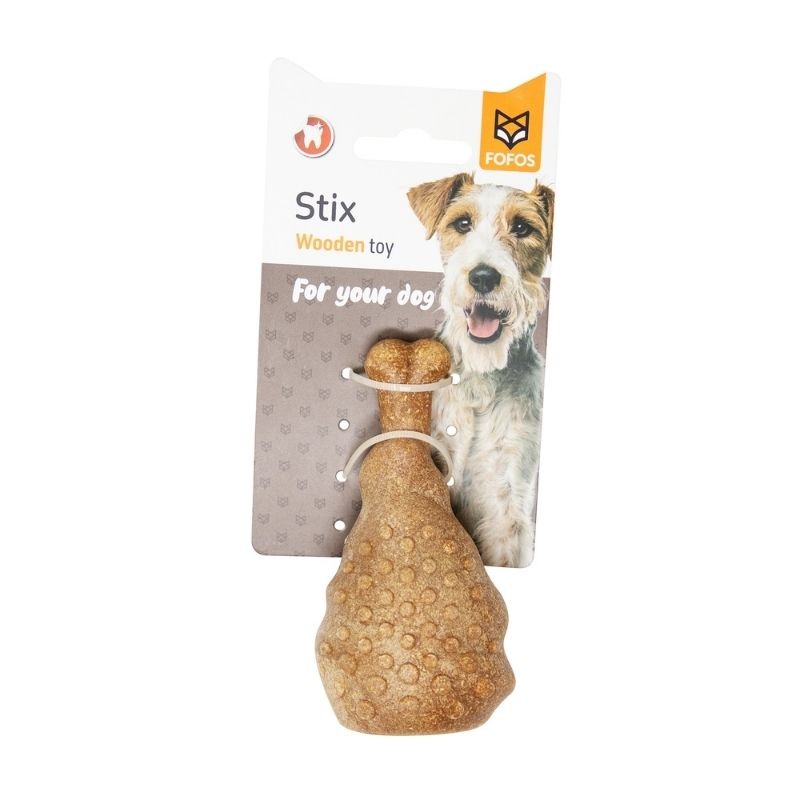 FOFOS Dog Toys - Woodplay Drumstick