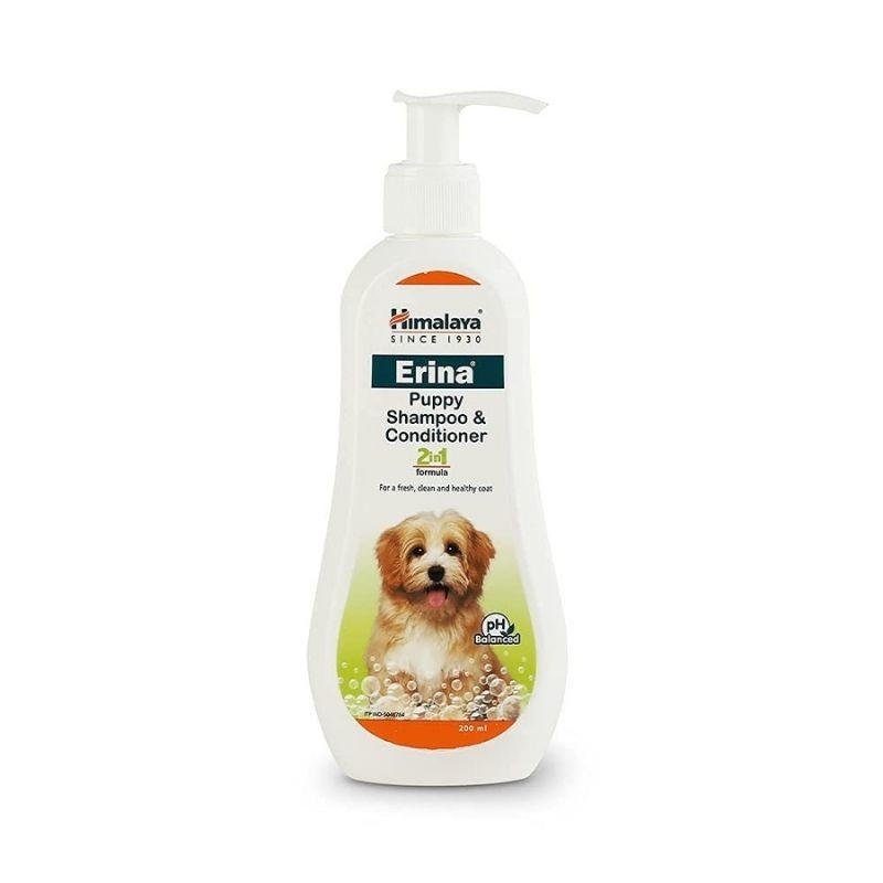 Himalaya Erina Shampoo and Conditionerfor Puppies 2-in-1 Formula (200ml)