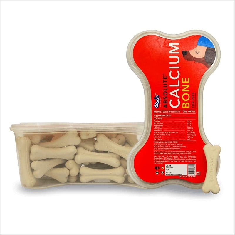 Drools Dog Supplement - Absolute Calcium Bone