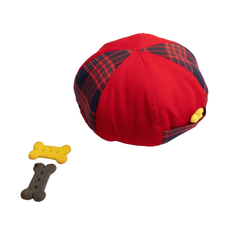 Furbuddies Dog Toys - Check Me Out Circle (Red)