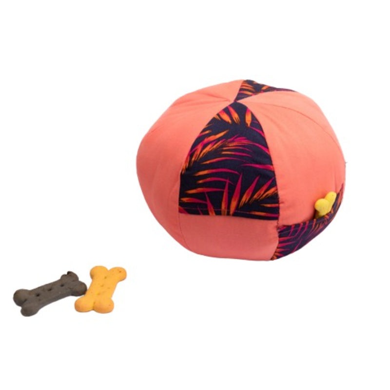 Furbuddies Dog Toys - Tropical Delight  Circle (Pink)