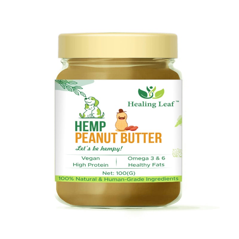 Healing Leaf Hemp Peanut Butter for Pets (100g)