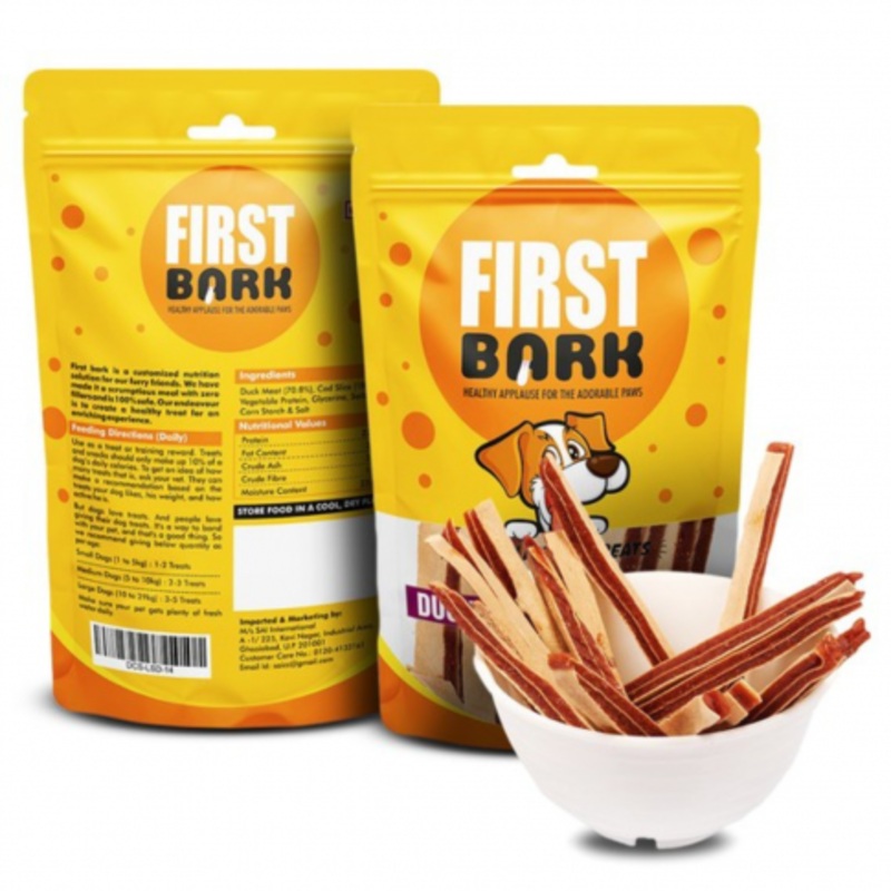 First Bark Duck & Cod Sandwich Dog Treat - 70 gm - Pack of 5