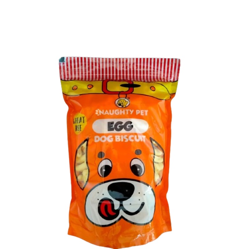 Naughty Pet Dog Treats - Egg Biscuit (550g)