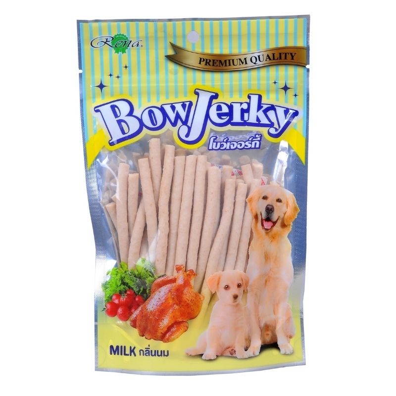 Rena Dog Treats - BowJerky Milk Sticks (200g) - Pack of 5