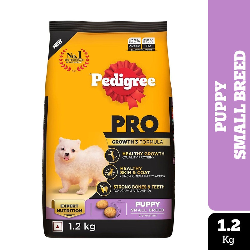 Pedigree PRO Dry Dog Food - Puppy Small Breed (2-9 months)