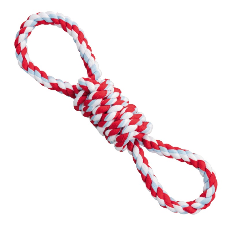 Trixie Playing Rope with Two Hand Loops