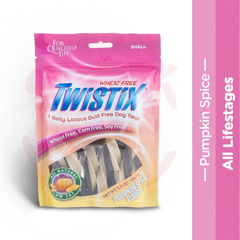 Twistix Dog Treats - Pumpkin Spice Small