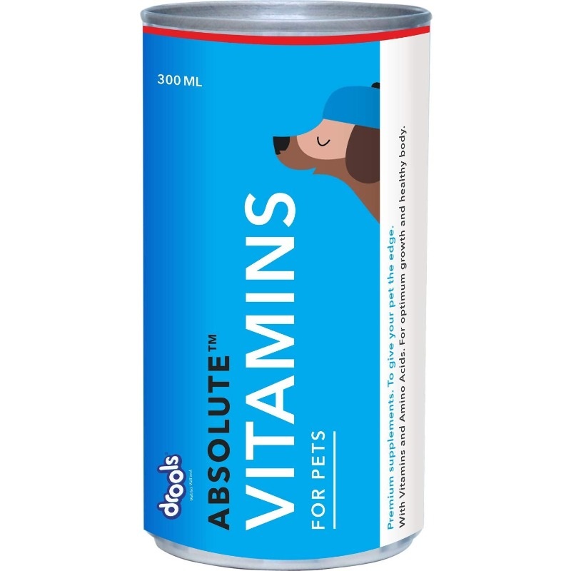 Drools Absolute Vitamins Syrup for Dogs (300ml)