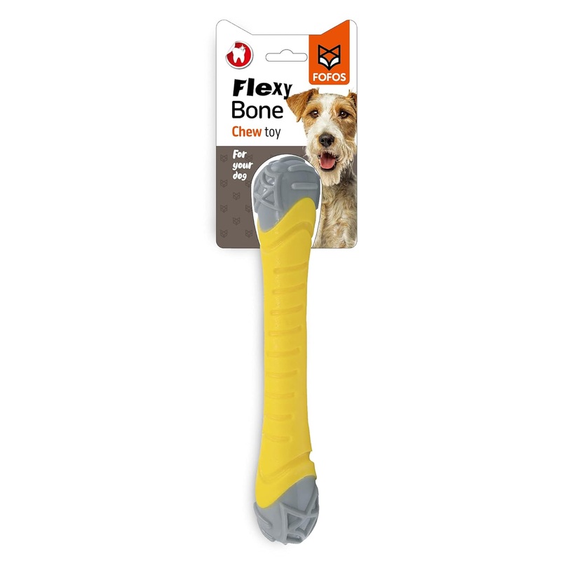 Fofos Flexy Bone Chew Dog Toy - Large