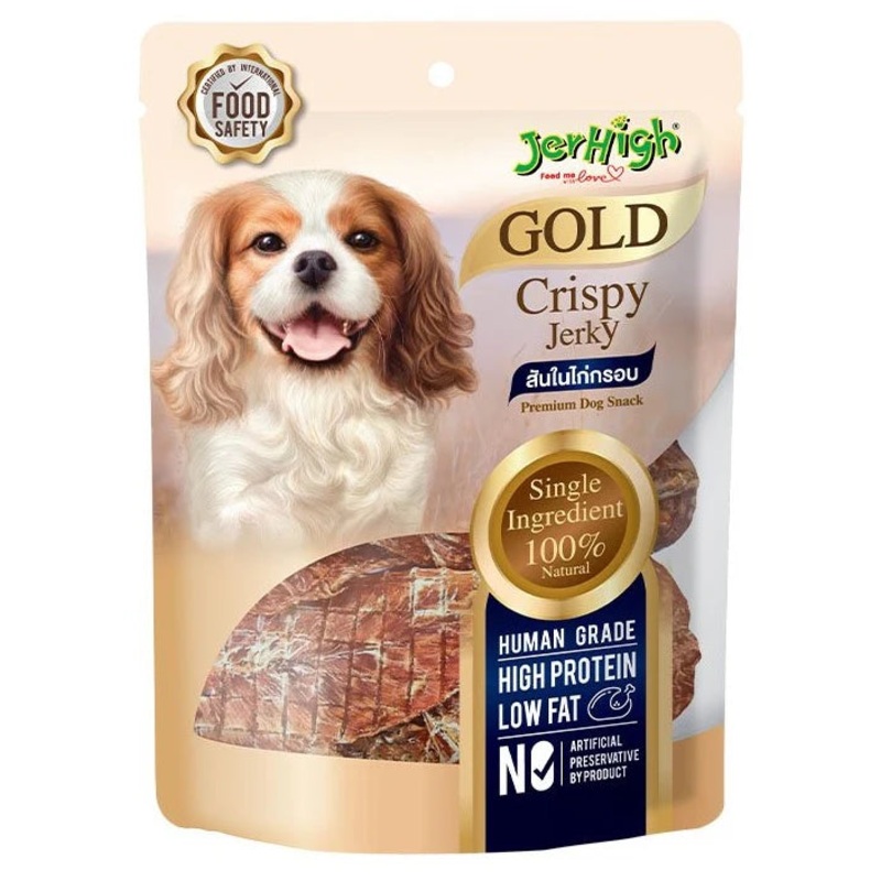 Jerhigh Gold Crispy Jerky Dog Treat 200 gm