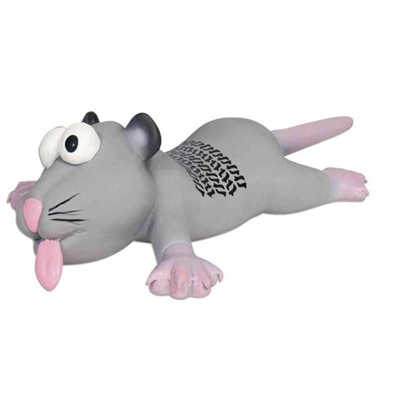 Trixie Rat or Mouse Latex Squeaky Dog Toy - 22 cm