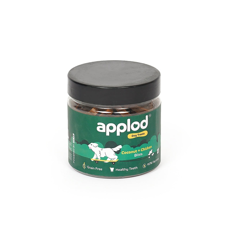 Applod Coconut & Chicken Bites Dog Treat 200g - Pack of 5