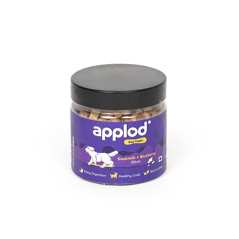 Applod Goatmilk & Blueberry Dog Treat 220g - Pack of 5