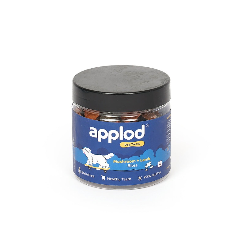 Applod Mushroom & Lamb Bites Dog Treat 200g - Pack of 5