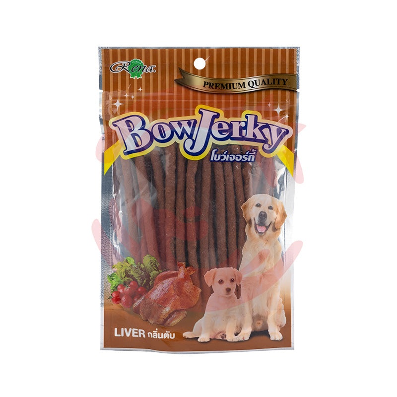 Rena Dog Treats - BowJerky Liver Sticks (200g) - Pack of 5